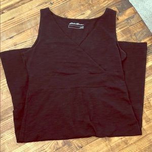 Knee Length Crossover Dress